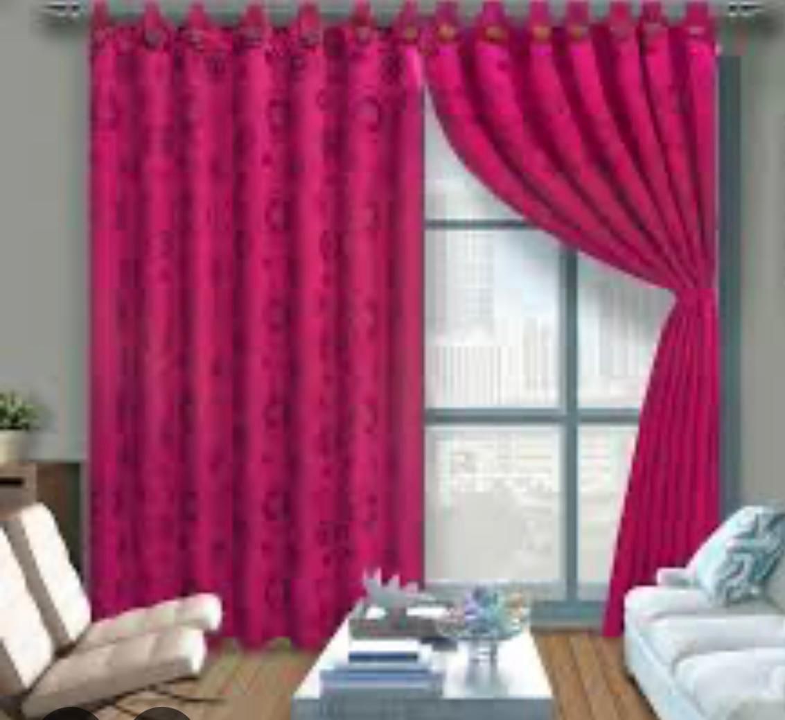 Cortinas en yacar boton