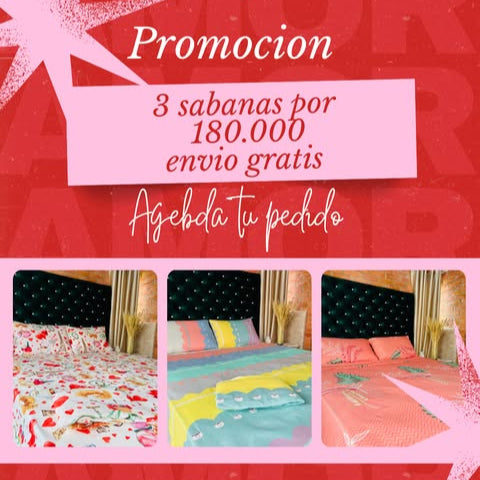 Combo x3 Sabanas