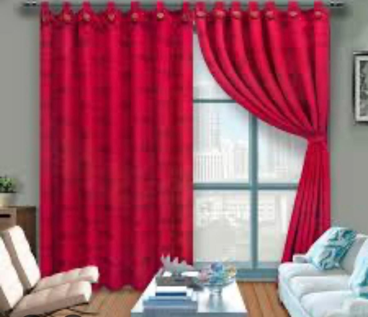 Cortinas en yacar boton