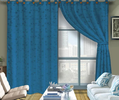 Cortinas en yacar boton