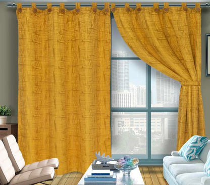 Cortinas en yacar boton