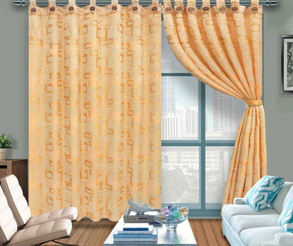 Cortinas en yacar boton