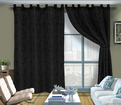 Cortinas en yacar boton